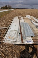 QUANTITY OF USED STEEL - UP TO 24'