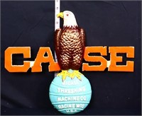 Cast iron Case eagle adv sign