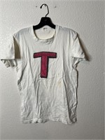 Vintage Airbrushed “T” Single stitch Shirt