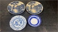 Meissen Plate, Copeland Bowl, Japan Plates