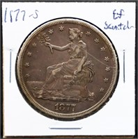 1877S trade dollar coin