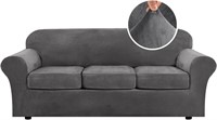 H.VERSAILTEX THICK VELVET SOFA COVER [GREY]