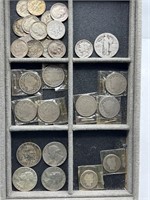Pre 1967 US coins some silver content