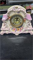 La Nord Royal Bonn Ansonia Porcelain Clock