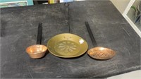 Three Copper Pans