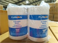 (4) Boxes Of Fusion Antiseptic Wipes