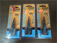 3 Spyder Stinger Step Drill Bits