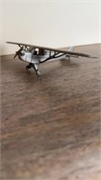 Piper cub pewter metal airplane Darlington Mint