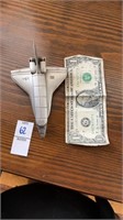 Space shuttle, Pewter metal aircraft Danbury