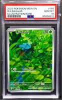 Graded gm mint 2023 Pokemon Bulbasaur rare card