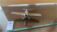 GRUMMAN HELLCAT Pewter metal airplane Danbury