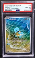 Graded gm mint 2023 Pokemon Squirtle card