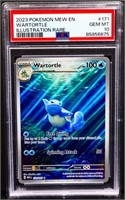 Graded gm mint 2023 Pokemon Wartortle card