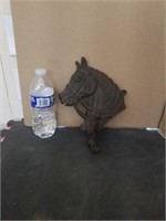 Heavy Cast Iron Horse Head with Hook