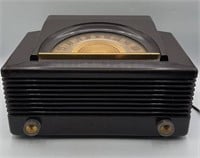 Vintage 1950 Philco Bakelite Tube Radio, Model