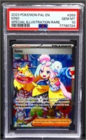 Graded gm mint 2023 Pokemon Iono Special card