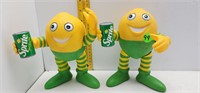 2pc LUCKY LYMON 1990s SPRITE promo