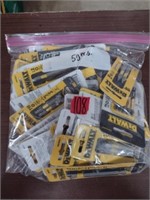 50pc DeWalt Driver Bits