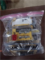 15 packs of DeWalt Driver Bits