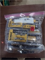 15 packs of DeWalt Driver Bits