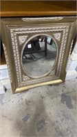 Mirror in Carved Gold Frame