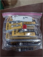 15 packs of DeWalt Driver Bits