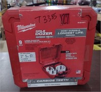 Milwaukee 9pc  Hole Dozer Hole Saw Kit