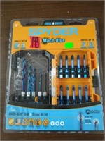 Spyder 15pc Mach-Blue Drill & Driver Bit Kit