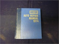 MOTOR 37TH EDITION AUTO REPAIR MANUAL 1974