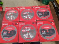 6 Craftsman 6.5" Circular Saw Blades