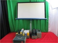 Slide projector & accessories,