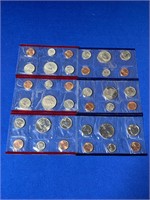 1989, 1990, 1992 'D & P' U.S. Mint Sets