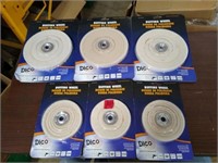 5 Dico Buffing Wheels