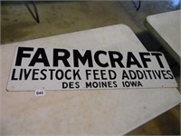 FARMCRAFT LIVESTOCK FEEDS SIGN