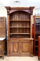 2 piece farmhouse style display cabinet see pics