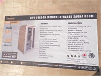 TWO PERSON INDOOR INFRARED SAUNA - PLD-LSN20