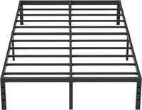 JETO Metal Bed Frame - 18 Inch, King Size