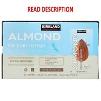 Kirkland Signature Almond Milk, 32oz (10 Count)
