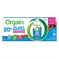 Orgain Protein Shake Choc 11 fl oz, 15 pk