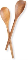 14 Inch Comfort Grip Wooden Cooking Spoons Set