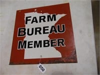 FARM BUREA MEMBER / STOP SIGN