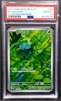 Graded gm mint 2023 Pokemon Bulbasaur card