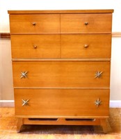 MCM Stanley 4 drawer tall chest