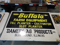 BUFFALO FARM EQUIPMENT SIGN