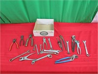 Tools-Pliers, wrenches