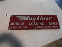 MAFLINER LOADING RAM SIGN
