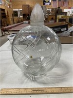 Large Glass Globe with Top