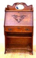 Vintage oak larkins desk, see photos