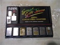 ZIPPO LIGHTERS AND DISPLAY