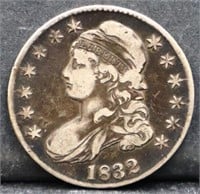 1832 bust half dollar